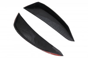 Ornamente bara fata flapsuri compatibil cu Mercedes E Class W213 2016-> C238 Design Carbon Film - Img 4