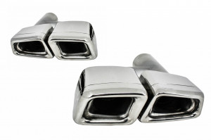Ornamente Evacuare Toba compatibil cu Mercedes S63 E63 W221 W164 W166 CLS ML - Img 2