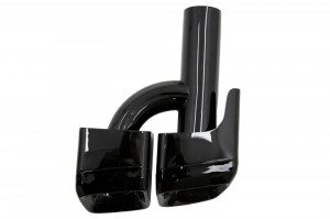 Ornamente Evacuare Toba Negre compatibil cu MERCEDES S-class E-class W221 W212 E63 S63 Desing - Img 5
