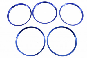 Ornamente Guri de Ventilatie A-Design Albastre compatibil cu MERCEDES A Class W176 B Class W246 CLA Class C117 and GLA Class X156 - Img 2