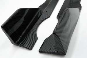 Pachet Exterior Aero compatibil cu BMW X5 G05 2018-> M-Tech Black Knight Design Carbon - Img 6