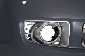 Pachet Exterior Autobiography Design compatibil cu Land Range Rover Vogue L322 2002-2012 Grile Negru Argintiu - Img 4