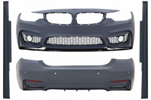 Pachet Exterior compatibil cu BMW Seria 4 F32 F33 2013-> M4 Design Coupe Cabrio Fara Proiectoare