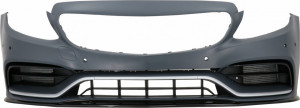 Pachet Exterior compatibil cu Mercedes C-Class W205 Sedan 2014-2020 C63 Design - Img 2