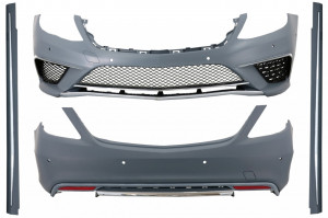Pachet Exterior compatibil cu Mercedes W222 S-Class 2013-2017 S63 Design Chrom Editie Speciala