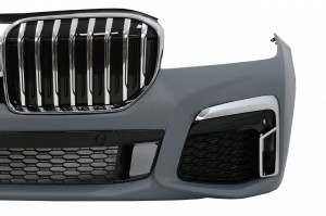 Pachet Exterior Complet compatibil cu BMW G12 Seria 7 2015-2019 Conversie la G12 LCI 2020 Design - Img 3