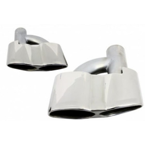 Pachet Exterior Complet compatibil cu Mercedes S-Class W221 2005-2011 cu Grila Crom si Ornamente Tobe - Img 5
