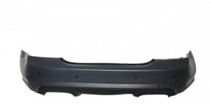 Pachet Exterior Complet compatibil cu Mercedes W221 2005-2011 S65 Design cu Grila Centrala Negru Lucios si Praguri Laterale - Img 8