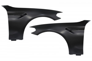 Pachet Exterior cu Aripi Laterale Negru compatibil cu BMW Seria 5 G30 2017-> M5 Design - Img 4