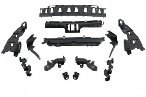 Pachet Exterior cu Ornamente Evacuare compatibil cu Mercedes C-Class W205 Sedan 2014-2020 C63s Edition 1 Design - Img 7