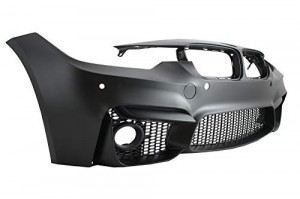Pachet Exterior cu Ornamente Tobe Evacuare Carbon compatibil cu BMW F30 2011-2019 EVO II M3 CS Design Fara Proiectoare - Img 2