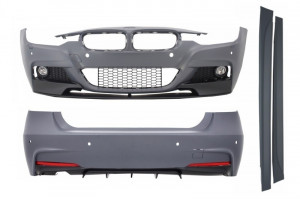 Pachet Exterior M-Performance compatibil cu BMWcompatibil cu BMW F30 2011-2014 & F30 LCI Facelift 2015-> M-Performance Design Evacuare Single - Img 2