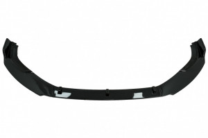 Prelungire Bara Fata compatibil cu AUDI A4 B9 8W (2016-2018) RS4 Desing Negru Lucios - Img 2