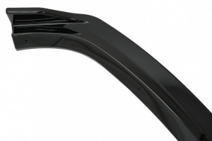Prelungire Bara Fata compatibil cu Audi A4 B9 8W Sedan Avant (2016-2018) Negru Lucios - Img 4