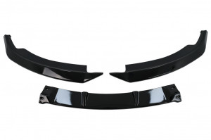 Prelungire Bara Fata compatibil cu BMW Seria 3 E92 E93 2006-2009 Coupe Cabrio Negru Lucios - Img 5