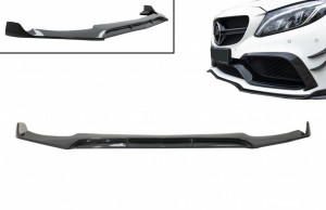 Prelungire Bara Fata compatibil cu Mercedes C-Class W205 (2014-2019) Carbon Real - Img 7