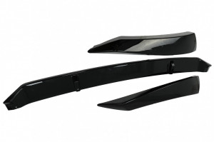 Prelungire Bara Fata compatibil cu VW Passat B8 2015-2019 ABT Design Negru Lucios - Img 3