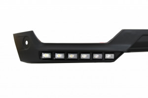 Prelungire Bara Fata LED DRL compatibil cu Mercedes G-Class W463 1989-2017 Negru Design - Img 3