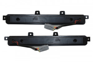 Prelungire Bara Fata LED DRL si Prelungire Superioara Bara Fata compatibil cu Mercedes G-Class W463 1989-2017 - Img 4
