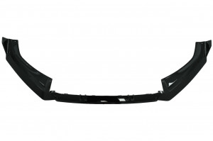 Prelungire Bara Fata Lip compatibil cu Audi A4 B9 8W S-Line (2016-2018) Negru Lucios - Img 3