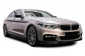 Prelungire Bara Fata Negru Lucios compatibil cu BMW Seria 5 G30 G31 (2017-2019) M Sport Design - Img 5