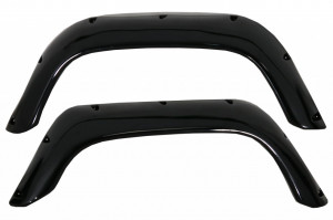 Prelungiri Extensii Aripi compatibil cu Land Rover Defender 90 & 110 (1990-2016) Negru Lucios - Img 2