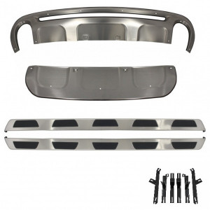Prelungiri Off Road Praguri Trepte Laterale compatibil cu AUDI Q7 Facelift S-Line 2010-2015