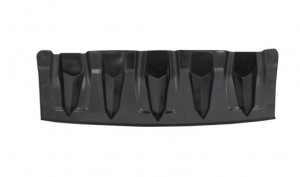 Protectie Bara Fata compatibil cu Dacia Duster 4x4 / 4x2 2010-2017 Negru Lucios - Img 4