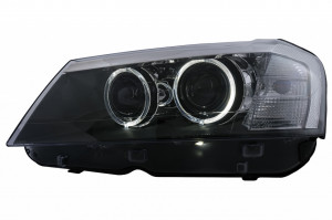 Set faruri LED Angel Eyes compatibil cu BMW X3 F25 SUV 2011-2014 - Img 2