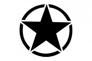 Sticker Stea Negru Universal compatibil cu Jeep, SUV, Camioane sau alte Autoturisme - Img 2