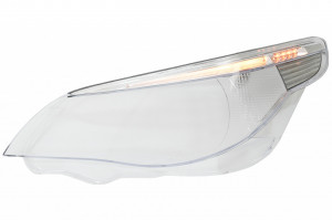 Sticla Far Partea Stanga compatibil cu BMW Seria 5 E60 E61 Non-LCI 2003-2007 Halogen
