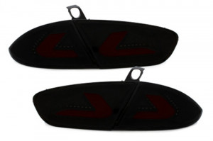 Stopuri CarDNA LED compatibil cu SEAT Leon 2009-> LIGHTBAR Negru sau Fumuriu - Img 2