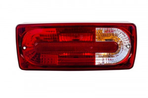 Stopuri compatibil cu Mercedes W463 G-Class 1989-2015 Rosu Clar G55 Look - Img 3