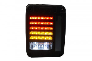 Stopuri Full LED compatibil cu JEEP Wrangler, Rubicon JK 2007-2017 - Img 2
