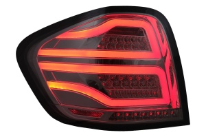 Stopuri FULL LED compatibil cu Mercedes M-Class W164 2005-2008 Fumuriu - Img 2