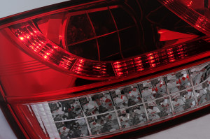 Stopuri LED compatibil cu AUDI Q7 4L 2006-2009 Rosu Clar - Img 4