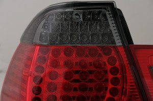 Stopuri LED compatibil cu BMW Seria 3 E46 Sedan 1998-2001 Rosu&Negru - Img 3