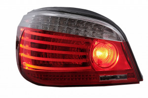 Stopuri LED compatibil cu BMW Seria 5 E60 2003-2007 Rosu Clar Facelift look - Img 3