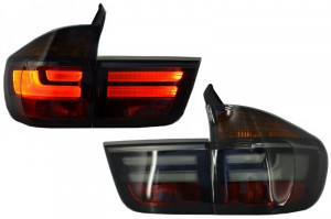 Stopuri LED compatibil cu BMW X5 E70 2007-2010 Fumuriu - Img 2