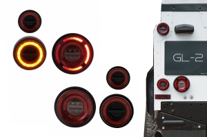 Stopuri LED Glohh GL-2 compatibil cu Land Rover Defender L316 1990-2016