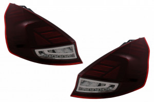Stopuri Osram LEDriving Full LED compatibil cu Ford Fiesta MK7.5 Facelift 2013-2017 Semnal Dinamic Secvential