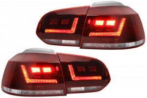 Stopuri OSRAM LEDriving LED compatibil cu VW Golf 6 VI 2008-2012 Semnal Secvential Dinamic - Img 3