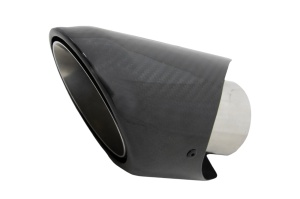 Toba Ornament Sistem de evacuare Carbon Fiber Finisaj Lucios Inlet 6.2cm