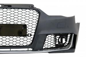 Bara Fata compatibil cu AUDI A3 8V 2012-2015 Sedan Saloon Convertible RS3 Brilliant Black Design - Img 2