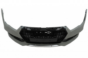 Bara Fata compatibil cu Audi A7 4G Facelift 2015-2018 RS7 Design cu Grile - Img 4