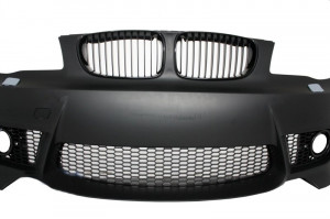 Bara Fata compatibil cu BMW Seria 1 E81, E82, E87, E88 2004-2011 1M Design + SRA fara PDC Fara Proiectoare - Img 4