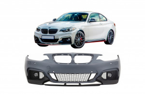 Bara Fata compatibil cu BMW Seria 2 F22 F23 2014-> Coupe Cabrio M-Performance Design - Img 7