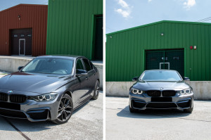 Bara Fata compatibil cu BMW Seria 3 F30 F31 Non LCI & LCI (2011-2018) M4 Design - Img 8