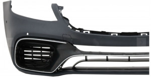 Bara Fata cu Grila Cemtrala Crom compatibil cu MERCEDES S-Class W222 Facelift 2014-2017 S63 Design - Img 4