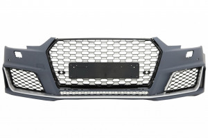 Bara Fata cu grile de bara compatibil cu AUDI A4 B9 8W (2016-2018) Quattro RS4 Design